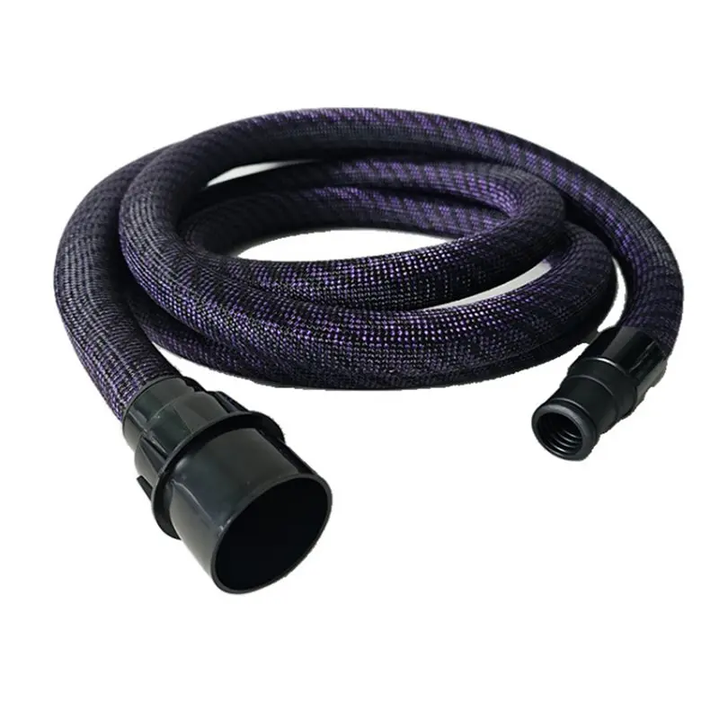 A84E-Universal For Festool& Fit For Mirka Dust Collector Nylon Snake Skin Vacuum Hose-About 4 Meter Length