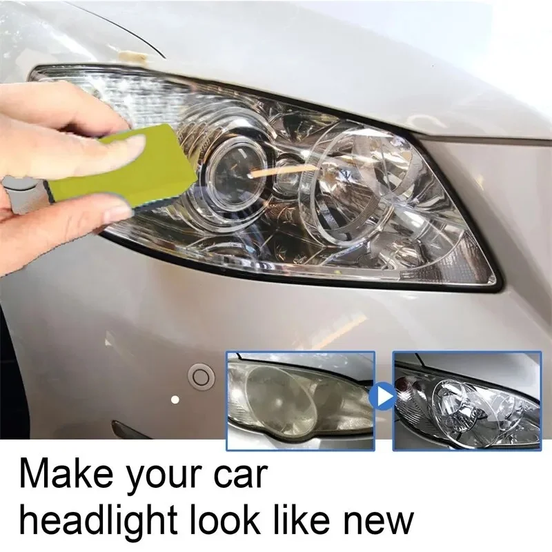 Car Headlight Repair Fluid Innovative Headlight Repair Polish Cleaner Agent Restoration Instantly Remove Oxidation Dirt Haze