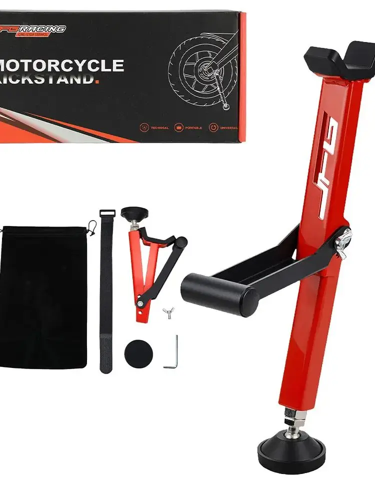 AliExpress JFGRACING Energy Saving Stable Swingarm Lift Foldable for Dirt Bike Portable Lifting Frame Motorcycle Wheel Support Side Stand Paddock