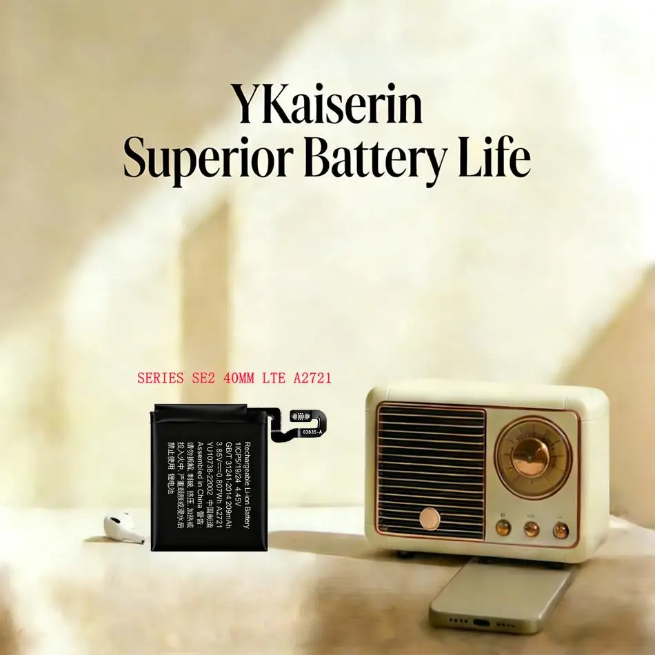 

Safe Watch Battery For Apple Iwatch Series SE2 40Mm Lte