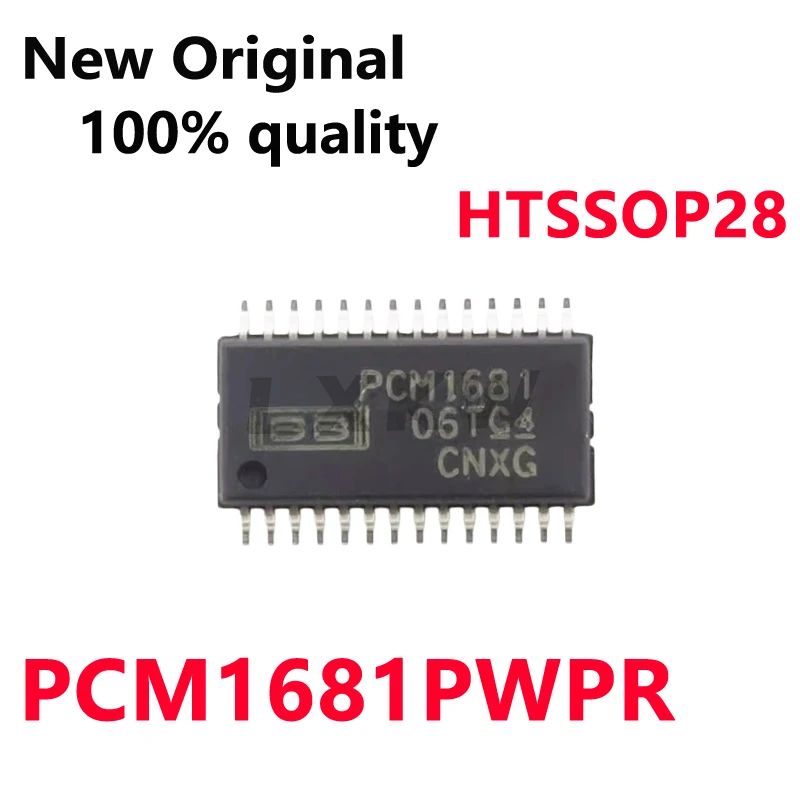 5-10/PCS New PCM1681PWPR PCM1681 HTSSOP28 Audio digital-to-analog converter chip In Stock