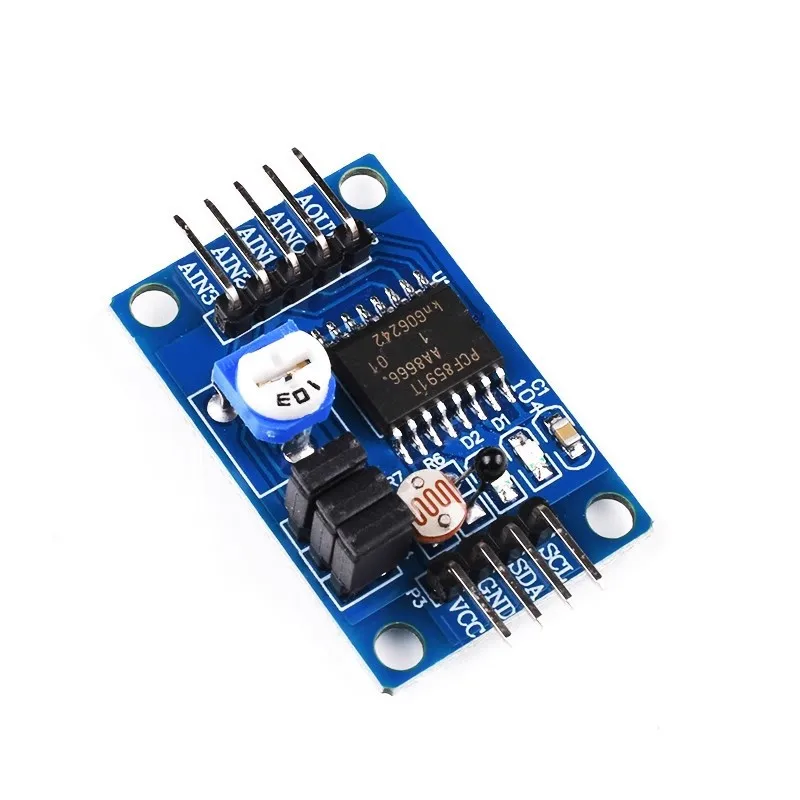 2pcs PCF8591 AD DA Converter Module Analog Digital Conversion Temperature Illuminance Data Acquisition for Arduino