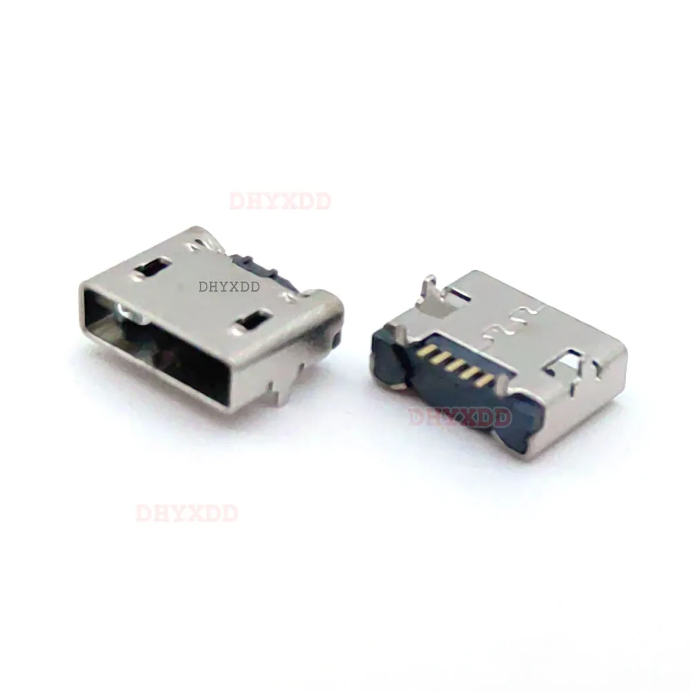 5Pcs MICRO USB  Charging Port USB Jack Square Mouth Connector For DJI Royal 2 PRO air Female Socket