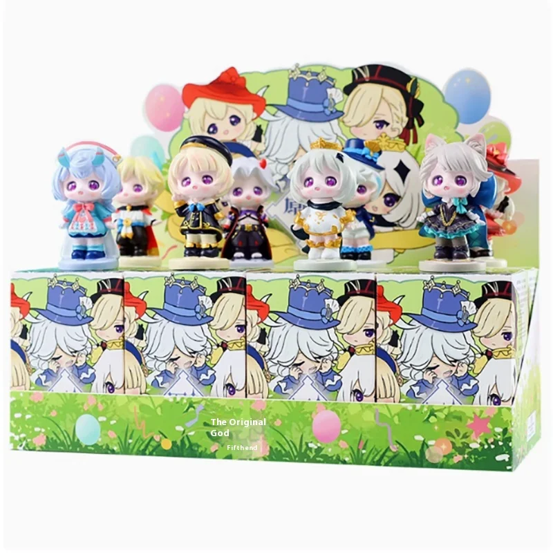 Genshin Impact Game Blind Box, Hand Made Surprise Lucky Box, Anime Fashion, Cute Figure, Décoration de voiture, Creative Birthday Gift for C