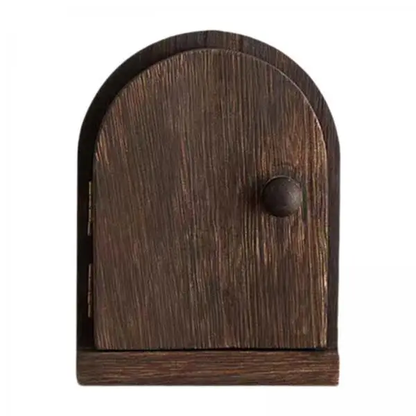 Socket Panel Wall Plate Protector Wooden Door Outlet Cover Receptacle Frame Decorative Switch Art for Bathroom Home Warm