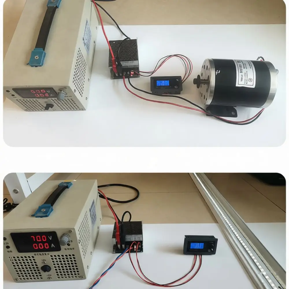 Industrial PWM Speed Controller 30A DC Driver 12V 24V 48V 72V Compact Regulator For Motor Machinery Lighting Control