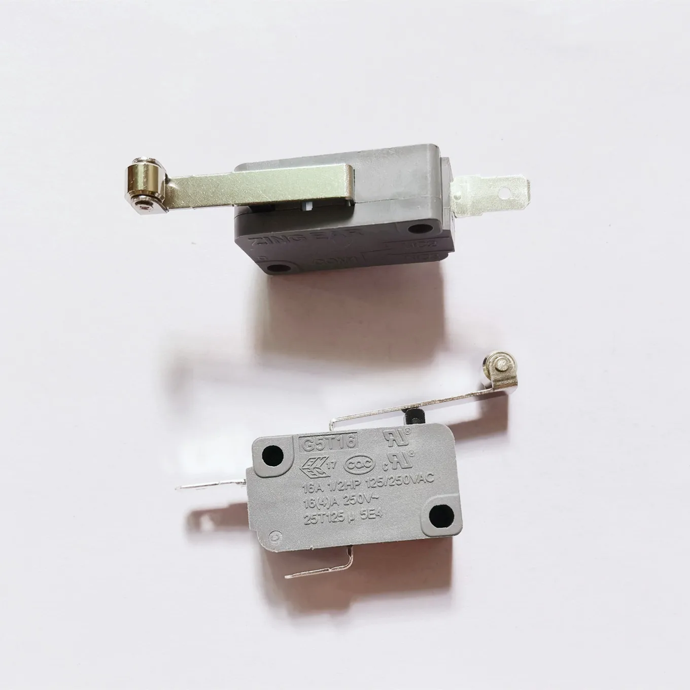 Original New 100% G5T16-2B Normally Closed 2Pin Silver Contact Travel Limit Micro Switch with Long Wheel Handle 16A250V