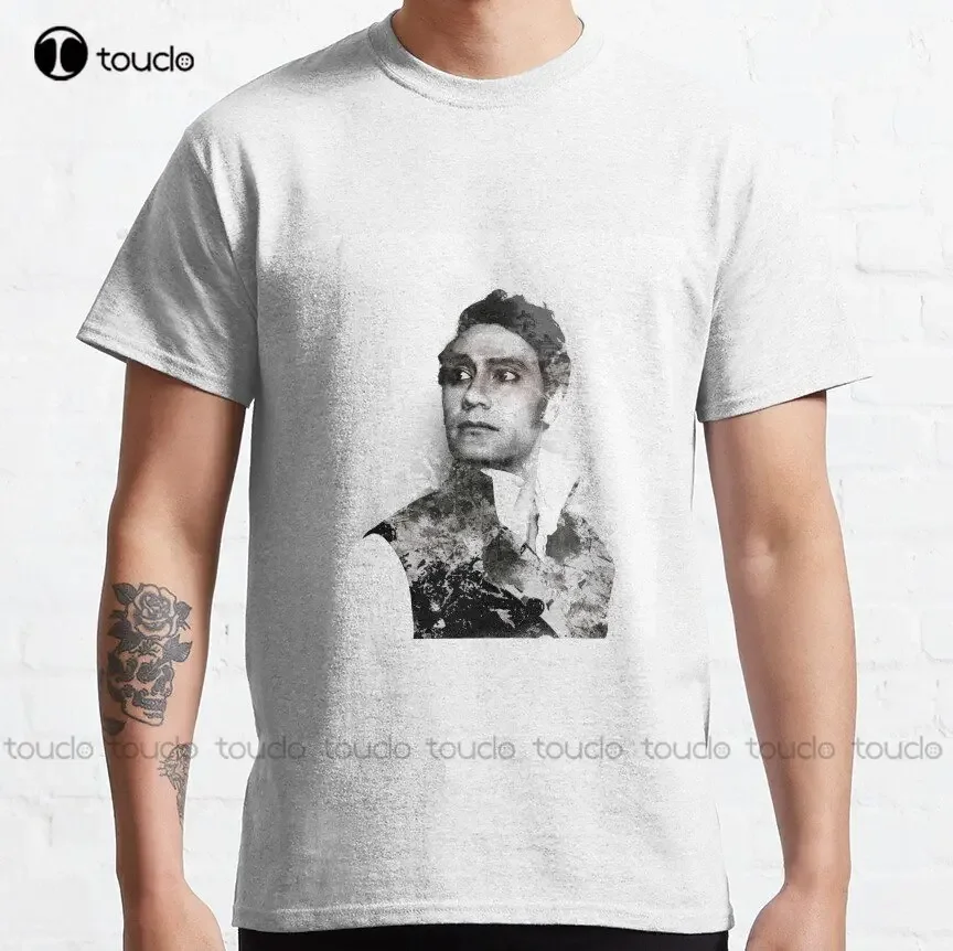 Inktober (día 17) Viago Inktober Wwdits lo que hacemos en las sombras Taika Waititi camiseta clásica arte divertido ropa de calle camiseta de dibujos animados