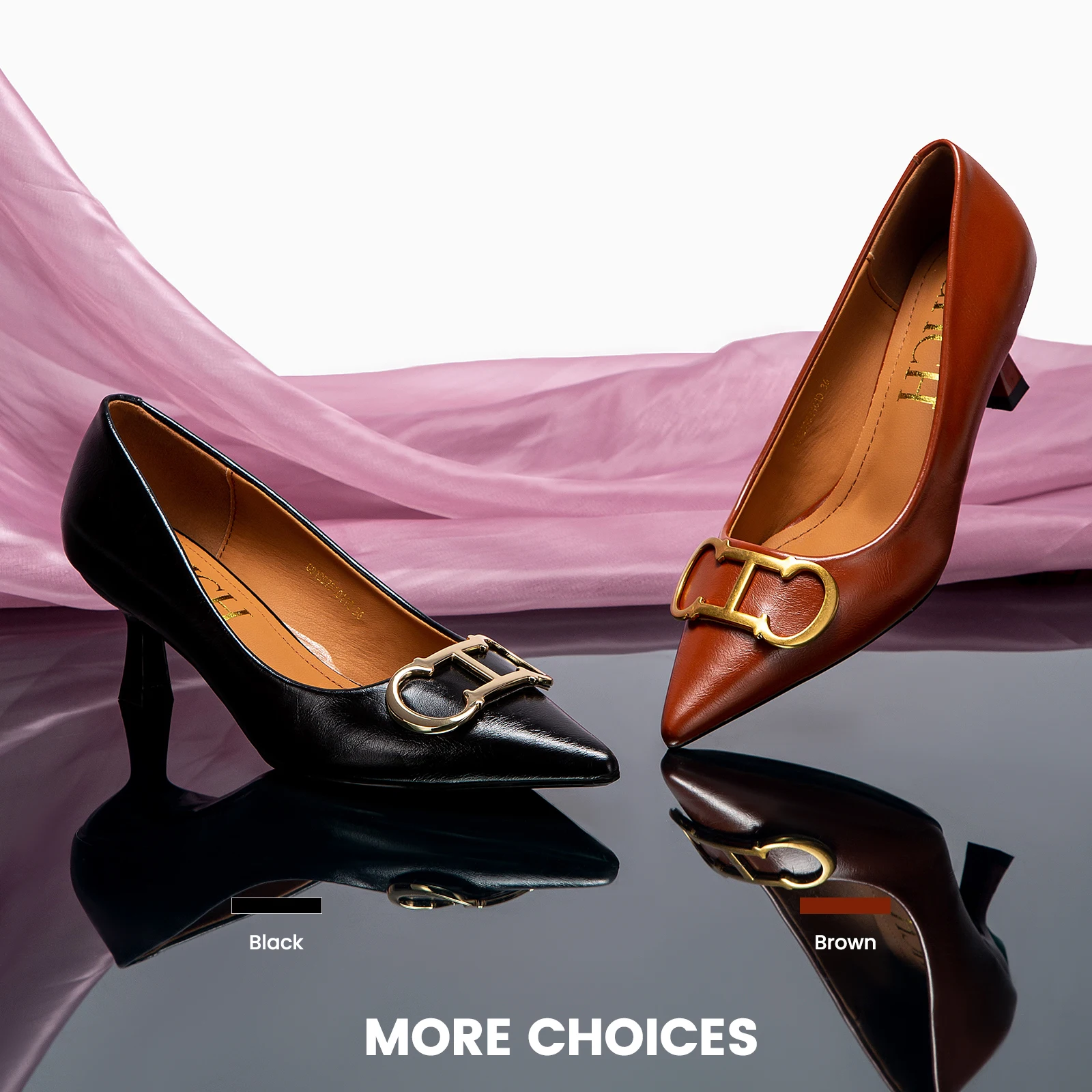 Women\'s Shoes Pointed Toe High Heels Patent Leather Dress Heels Boat Shoes Wedding Shoes Large Size 34-40