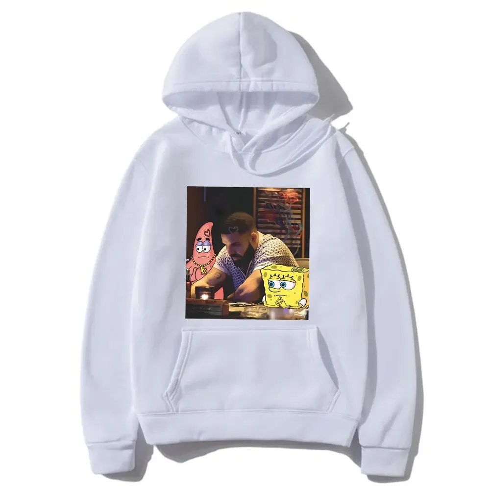 Rapper Drake Take Care Music Album Funny Meme Hoodie Men Women's Casual Fleece Cotton Sweatshirt Men's Hip Hop Oversized Hoodies