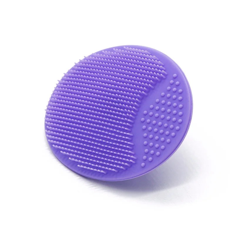 Escova de Limpeza Facial de Silicone Macio e Massageador Manual, Ferramenta de Limpeza Facial Profunda, Escova para Limpeza de Poros e Cuidados com a 