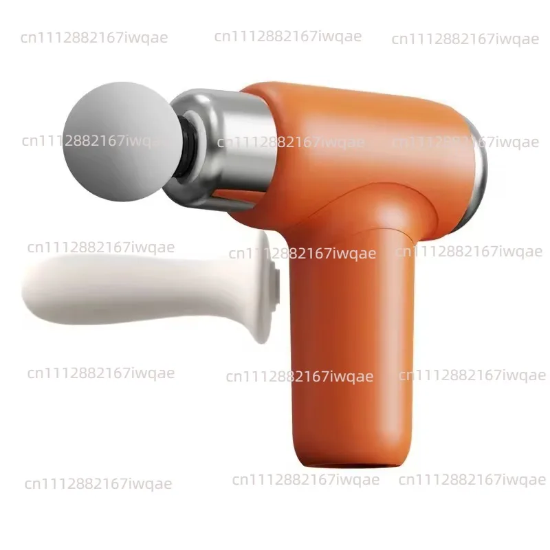 Extended Head Fascia Gun Girls Sports Mini Portable Rechargeable Fitness Massager