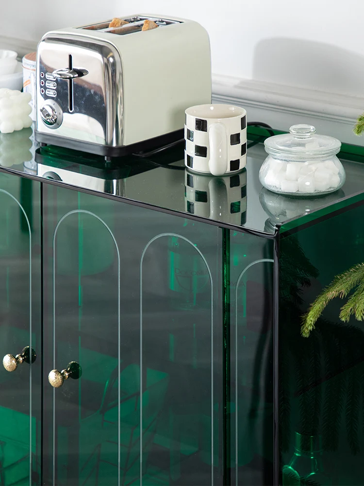 Sideboard Cabinet Simple Home Locker Acrylic Wall Tea Cabinet Storage Cabinet