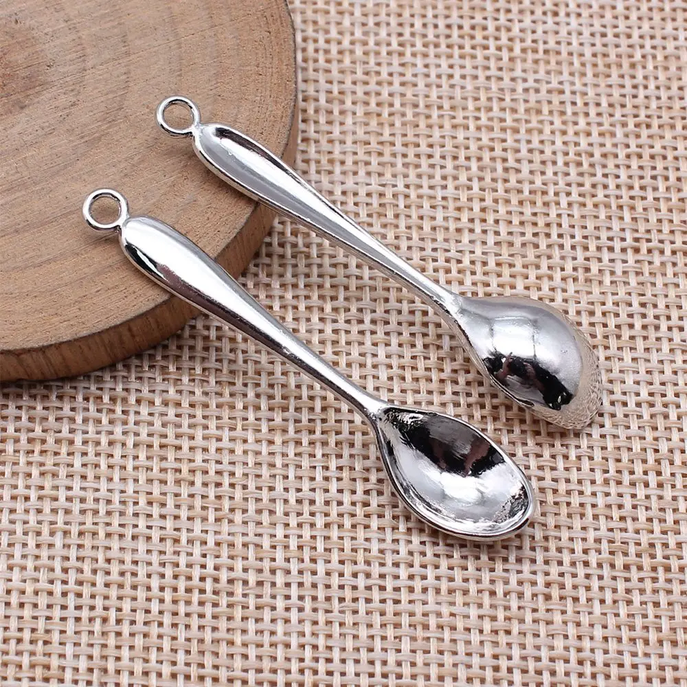 10pcs/lot Spoon Charms Table Spoon Charms For Jewelry Making Pendant