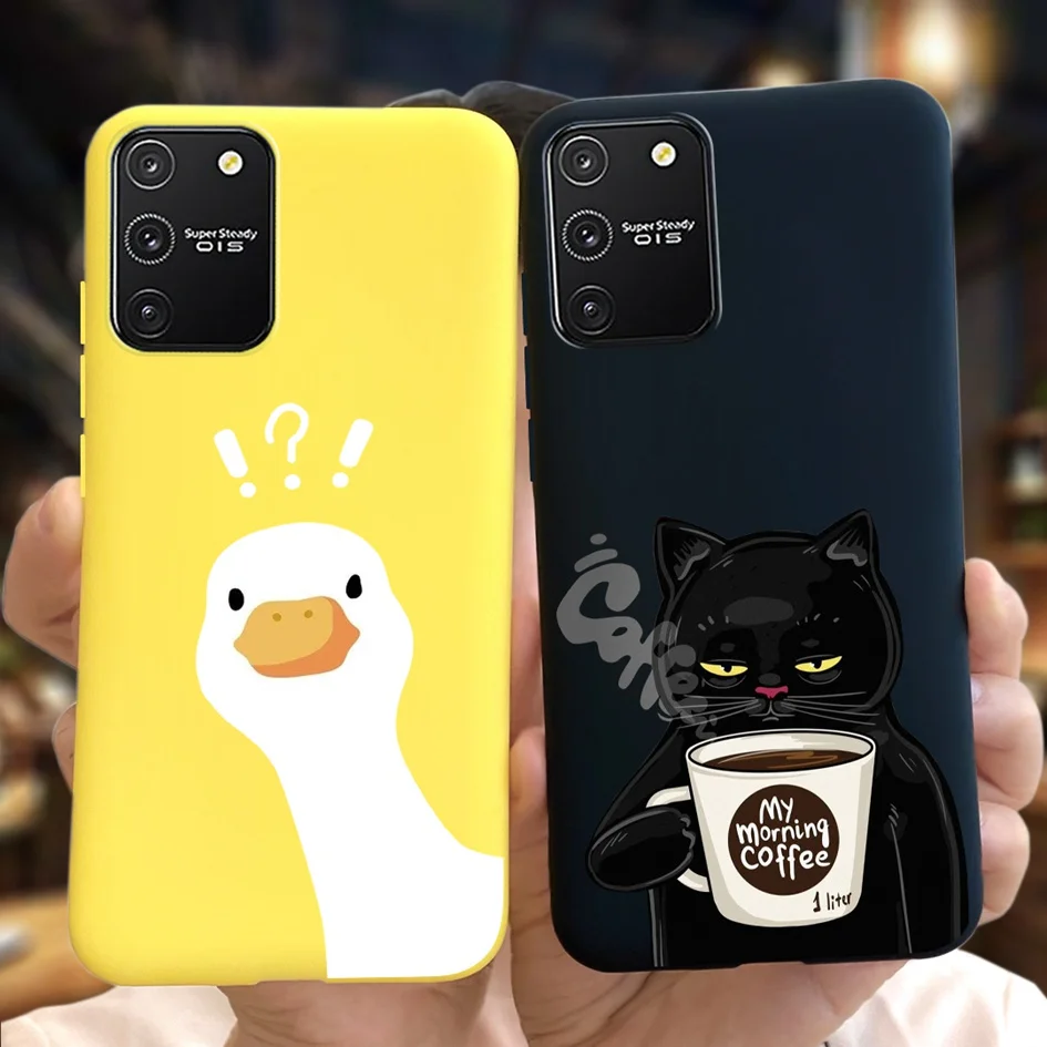 For Samsung S10 Lite Case Fashion Space Astronaut Funda Soft Silicone Cover For Samsung Galaxy S10 Lite A91 M80s SM-G770F Bumper