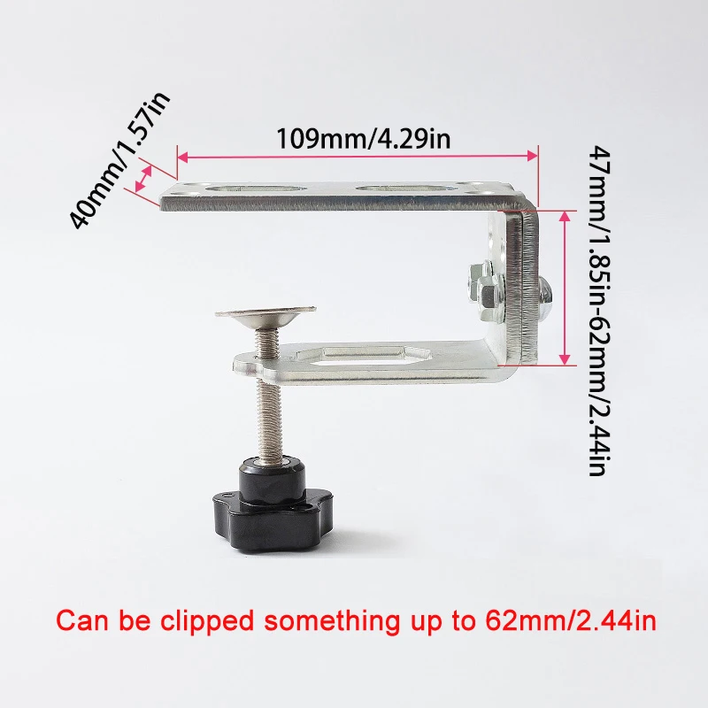 Table Clamp FOR PC SIM USB Handbrake Desktop Fixture Racing Game Drift Handbrake Special Accessories Fixed Clip Simulator Metal