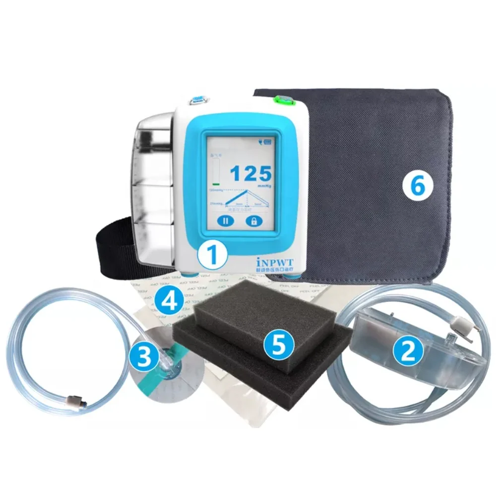 NPWT Machine With NPWT Dressing Kit Negative Pressure Wound Therapy