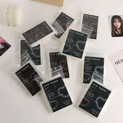 MINKYS 50pcs/pack 3 inch Ultra Clear Card Sleeves Photocard Idol Photo Cards Protective Sleeve Case Stationery