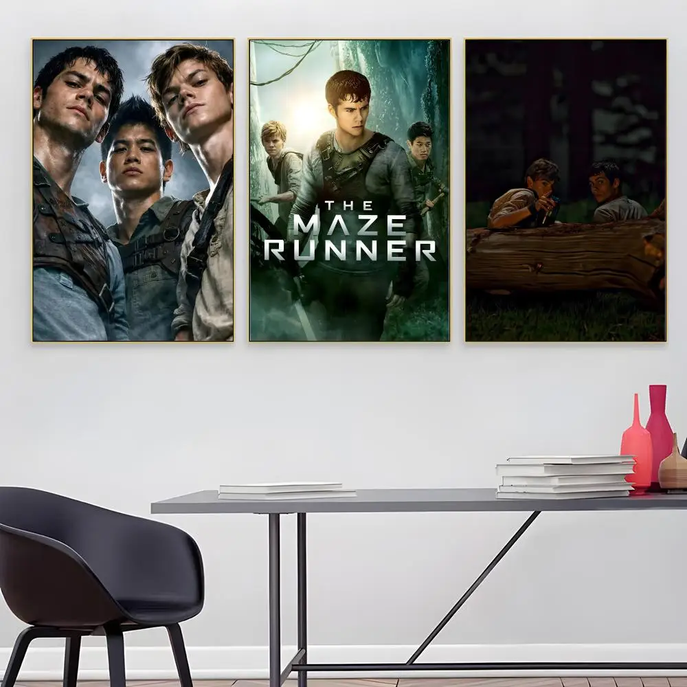 The Maze Runner Movie Painting Calligraphy Paper Print Home Living Room Bedroom Entrance Bar Cafe Art Decorative Paintings