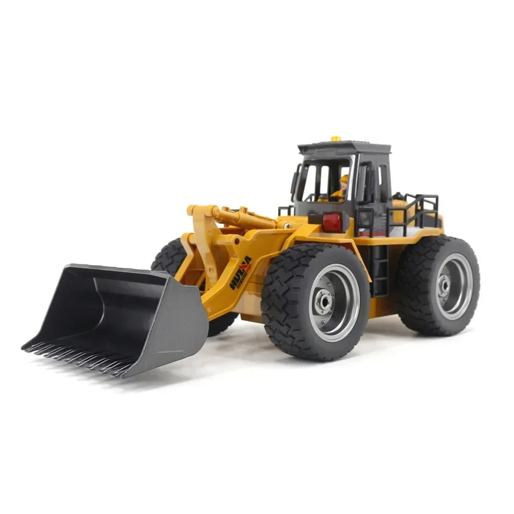 

New Hn1532 Remote-controlled Engineering Vehicle 1:18 Electric Bulldozer Remote-controlled Semi Alloy Model Children's Toy Gift