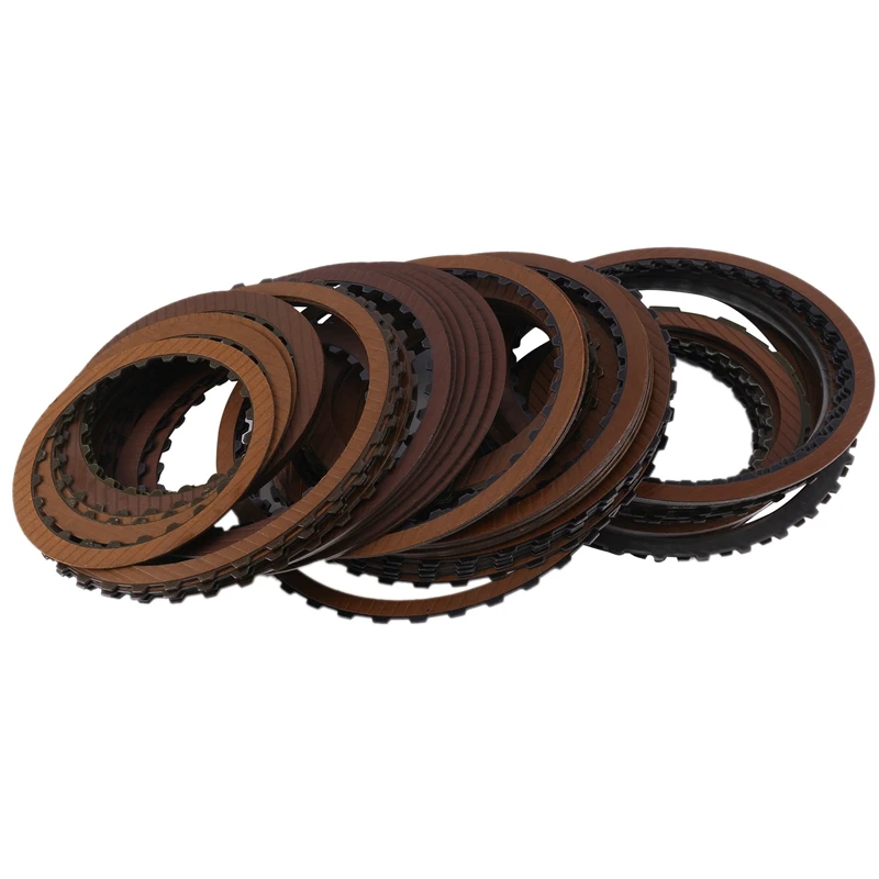 5L40E 4L40E 4WD New Transmission Gearbox Clutch Friction Plate Kit For BMW 3 5 Series X3 X5 / CADILLAC 5-Speed 2000 Up