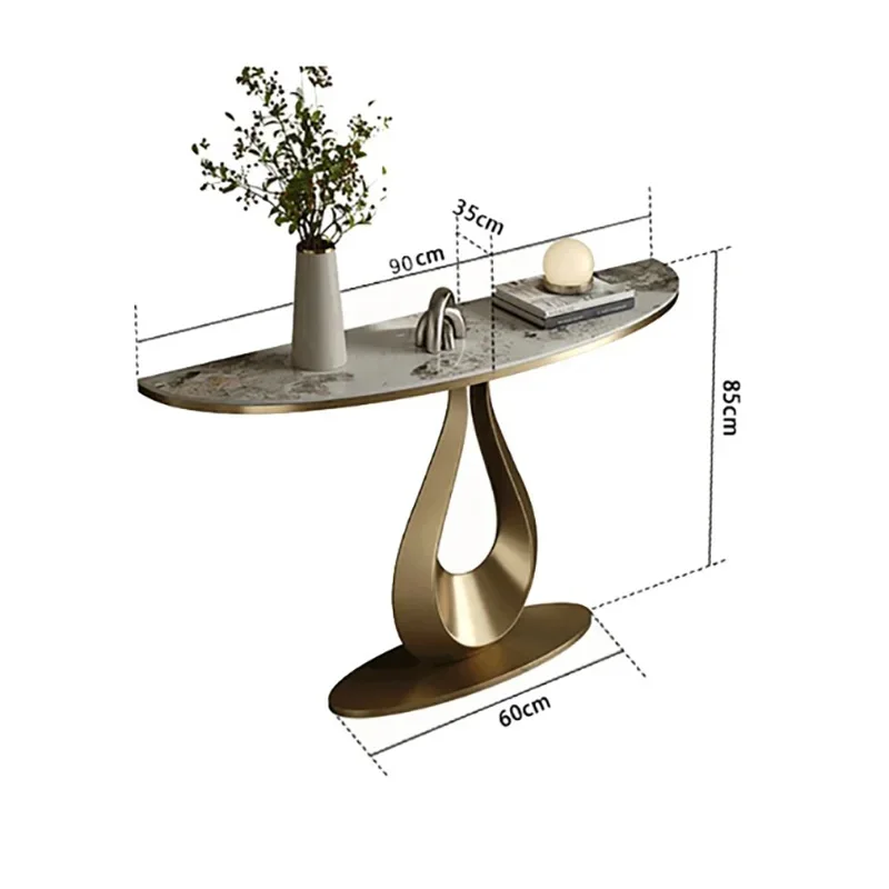 Modern Design Console Table Display Beauty Nordic Trendy Living Room Console Table Trendy Entrance Hall Tavolo Salotto Furniture