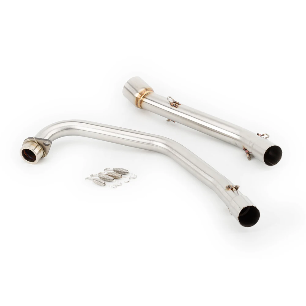 For Keeway RKS 125 / Sport 2012 2013 2014 2015 2016 2017 Escape Motorcycle Exhaust Header Link Pipe Slip-On