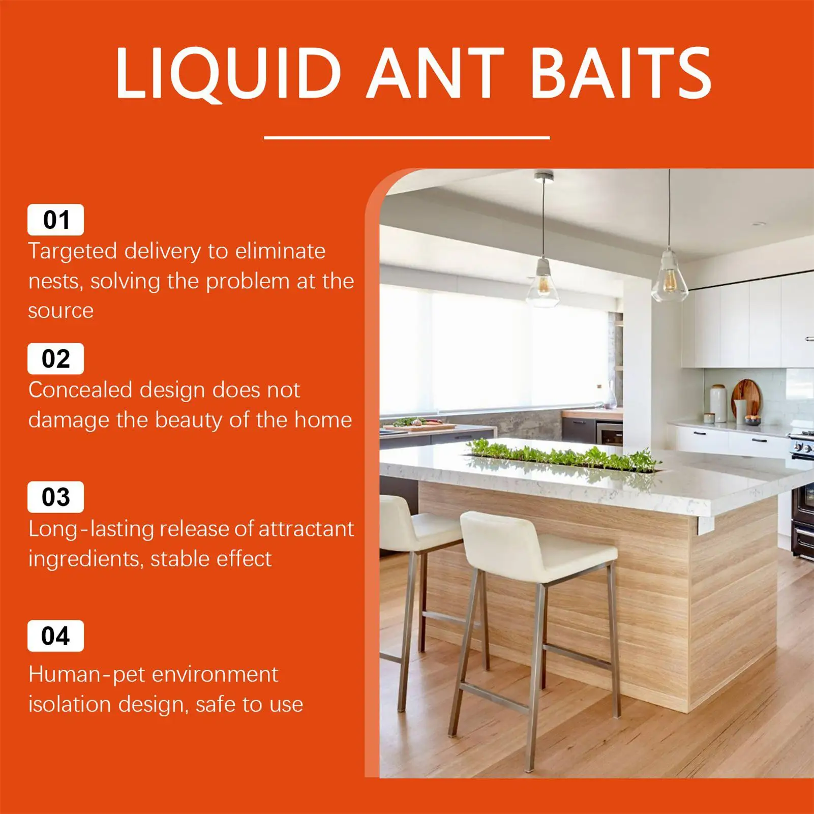 Strong Cockroach Eliminator Attract And Eliminate Ants Safe And Non-Toxic Ant Killers Home And Outdoor