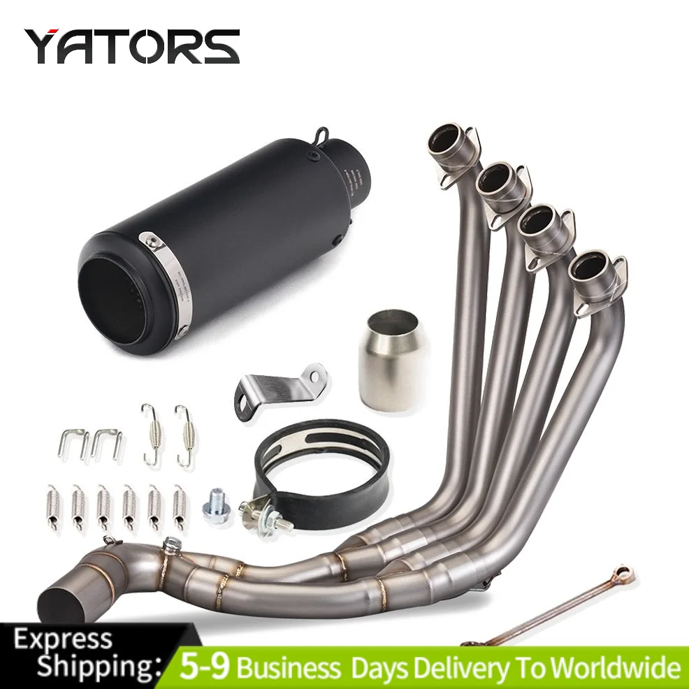 

For Honda CBR650R CBR650F CB650F CB650R 14-23 Whole Exhaust Pipe Slip On Escape Exhaust Systems Exhausts Pipes