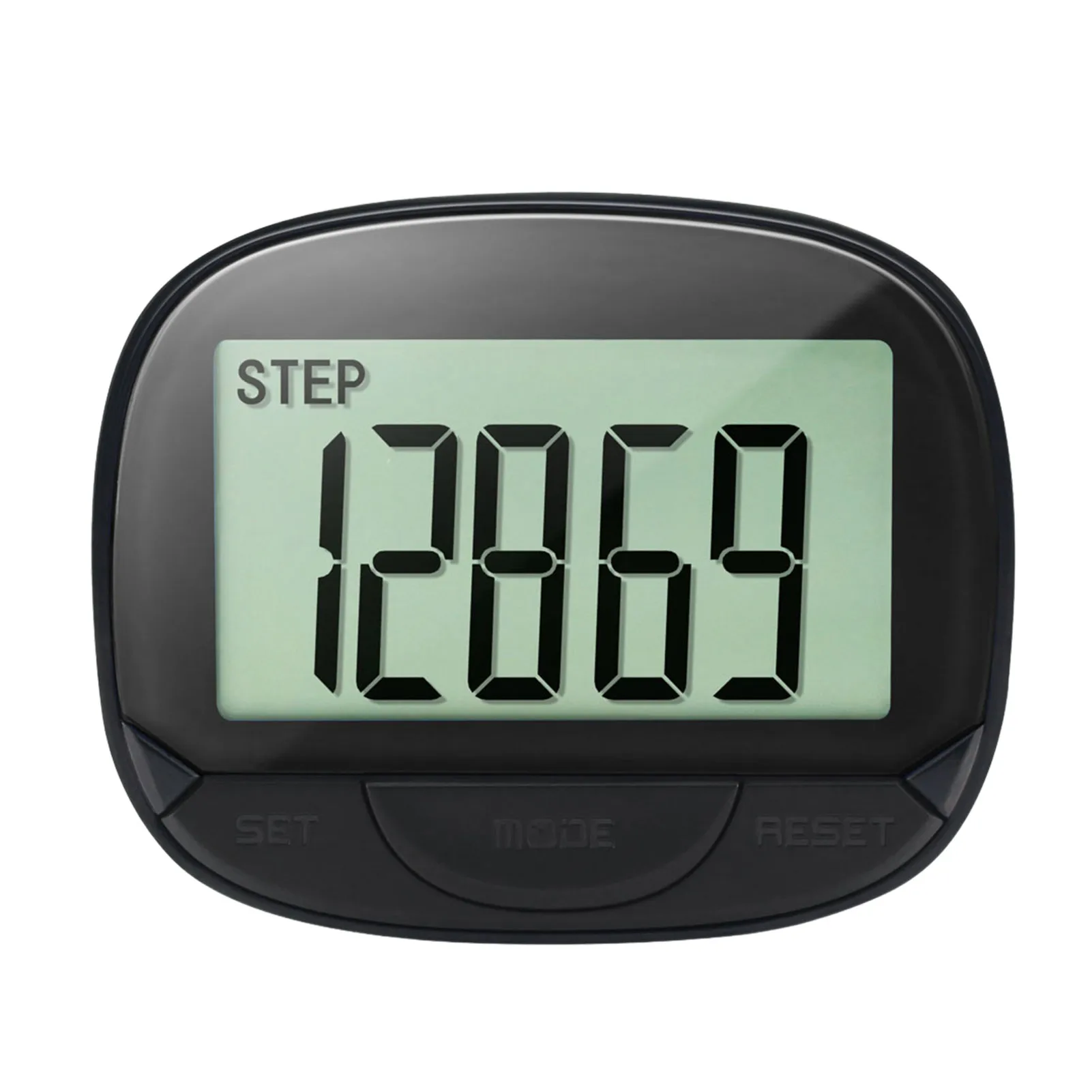 Pedometer For Walking Step Counter With Built-in Clip Portable Pedometer With Back Clip & Clock Function Accurate Step Calorie