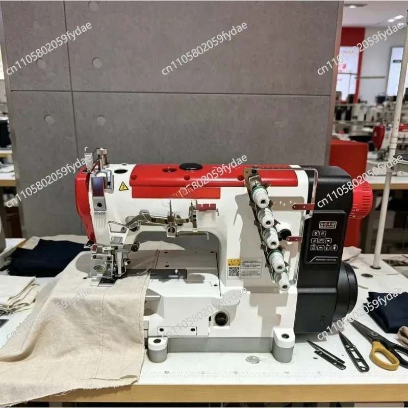 JK500-01D  Machine, Industrial  Machine, Flat Double Needle Sewing Machine, for  Elastic Tape or Lace