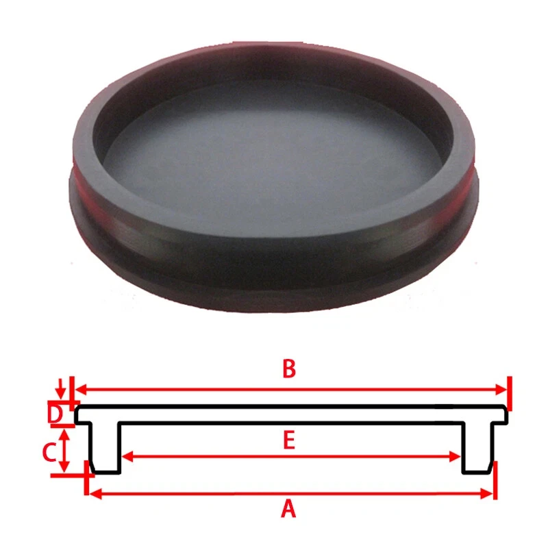 85mm-200mm White/Black High Temperature Resistant Silicone Plug Round Hollow Pipe Silicone Rubber Plug Cap