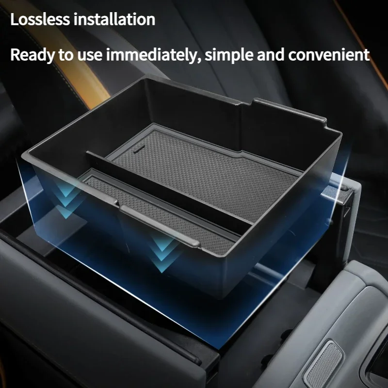 For BAIC BJ40 2024-2026 Car Center Console Armrest Storage Box Decorative Partition Storage Organizer Upgrade Interior Accessory detail image 4