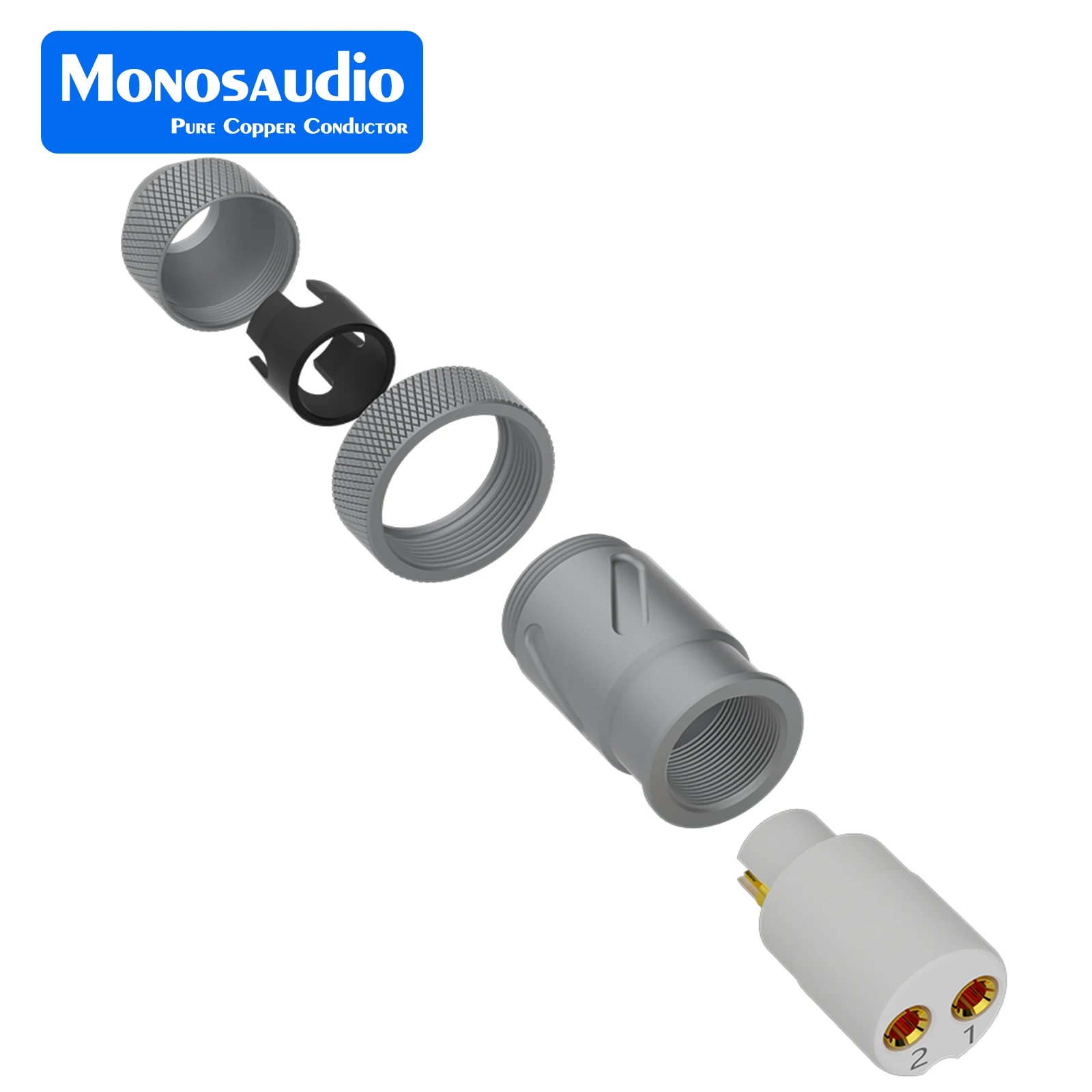 GX16โมโนออดิโอปลั๊กเสียบแบบวงกลม2Pin ตัวเมีย L88-93ขั้วต่อสายไฟพร้อมขั้วต่อหมวกพลาสติก5A 125V