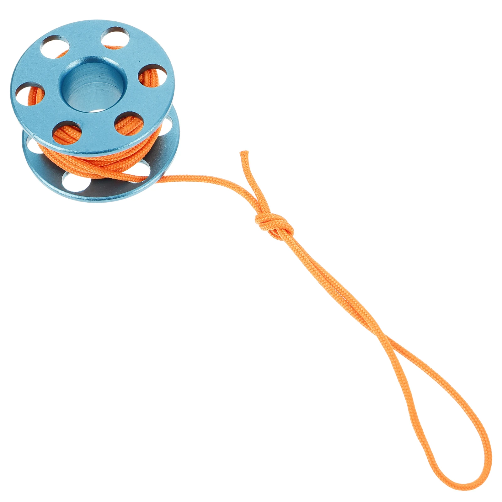 

1Scuba Diving Reel Aluminium Alloy Nylon Position Marking Line Securing Underwater Activities Diving Compact Spool