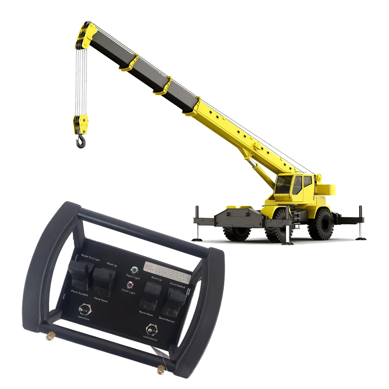 

Factory Wholesale Industrial Crane Remote Control 12V/24V Quick Start Hydraulic Crane Truck Tractor Metal Material