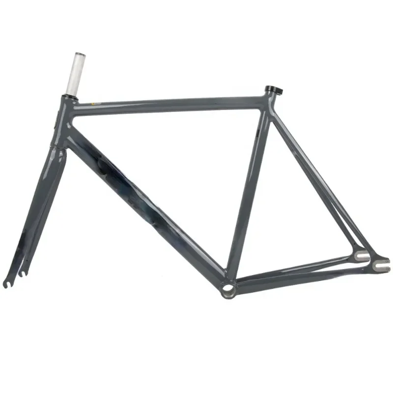 SNM100 Aluminum Alloy Fixed Gear Bike Frame Bicycle Alloy Frame together with Rigid Front Fork