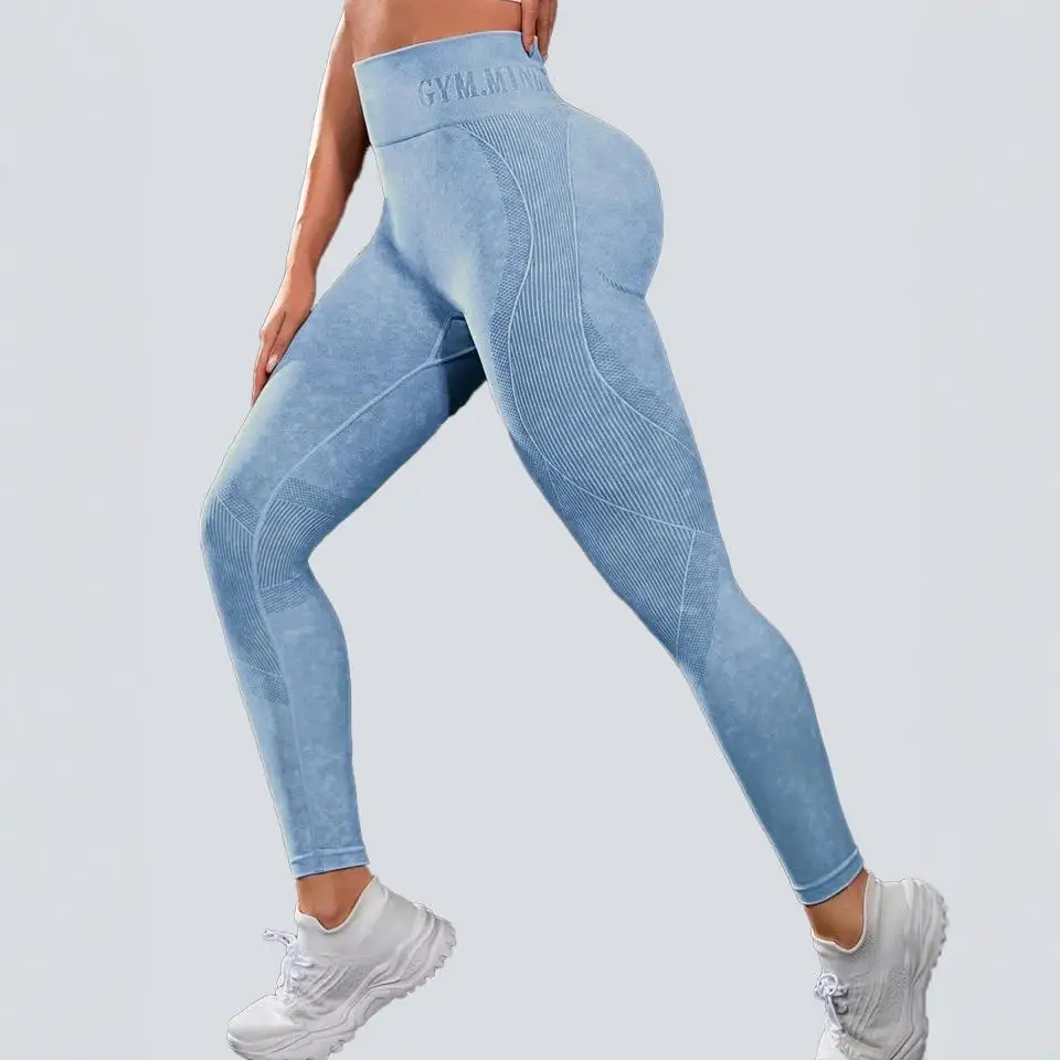 Autumn and winter yoga pants women's pants sports cycling pants quick drying yoga pants high waist and hip lifting tight fitness