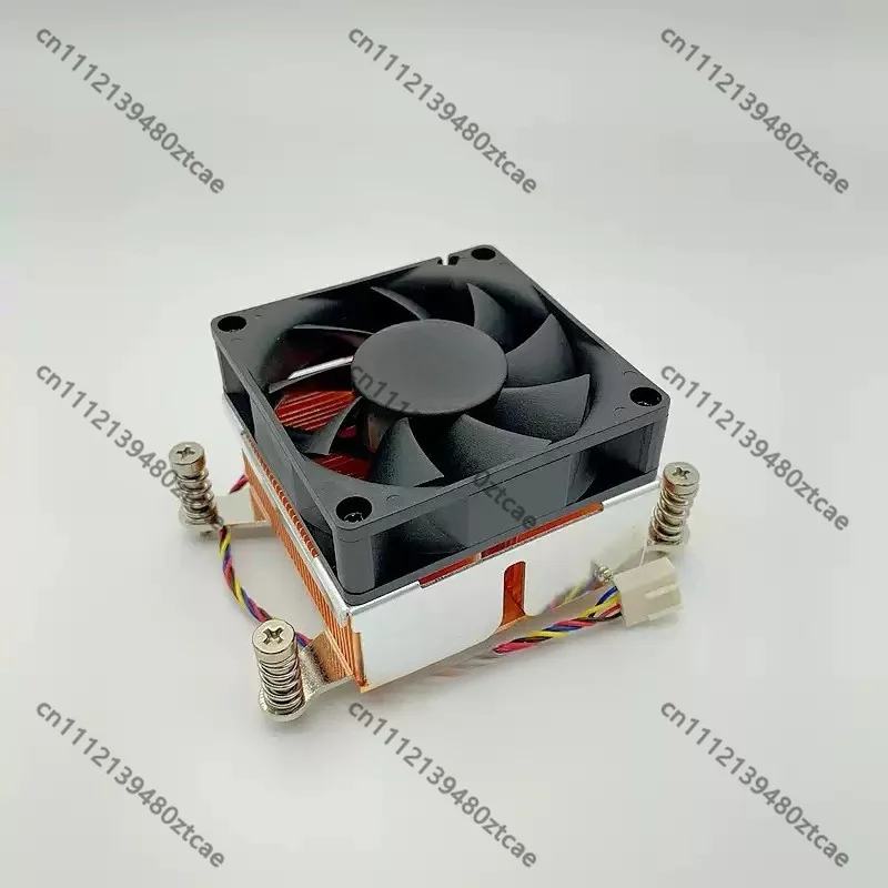 Full Copper 2U CPU Cooler Fan, Special for Intel Server with LGA2011 Rectangular Socket
