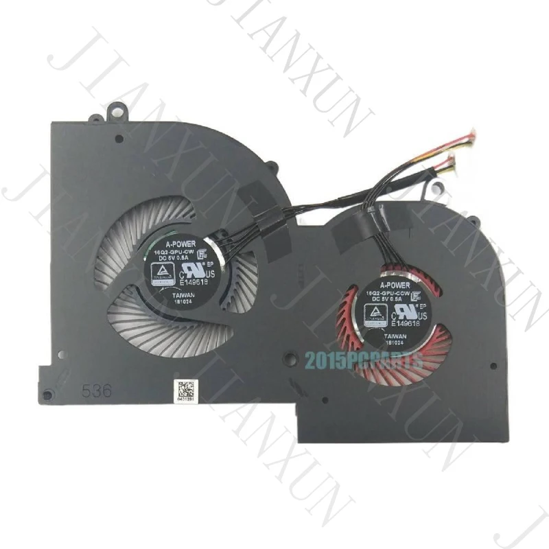 A+New For MSI GS65 GS65VR MS-16Q2 GPU Cooling Fan 4-PIN 16Q2-GPU-CW
