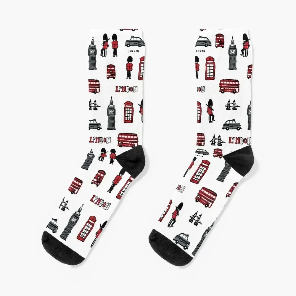 London icons Socks funny gifts Stockings designer brand basketball Boy Child Socks Women's