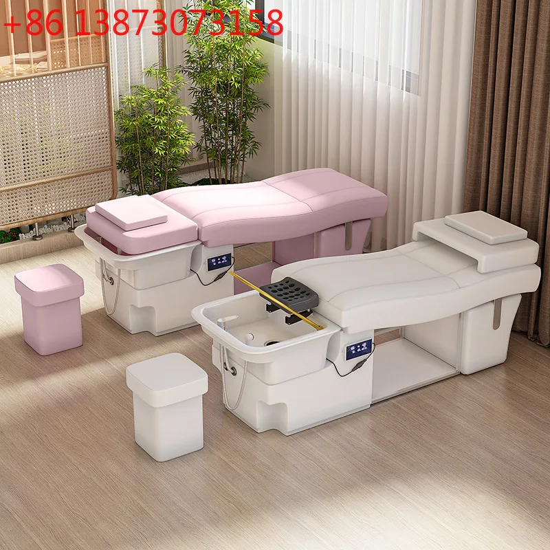 

Hair Treatment Shampoo Bed Barber Shop Hair Salon Hair Salon Thai Massage Water Circulation Fumigation Head Treatment Shampoo Be