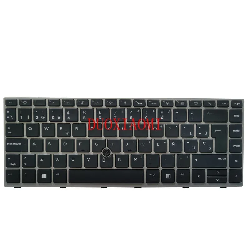 teclado espanhol latino hp elitebook 840 g5 g6 846 745 g5 zbook 14u g5 14u g6 01