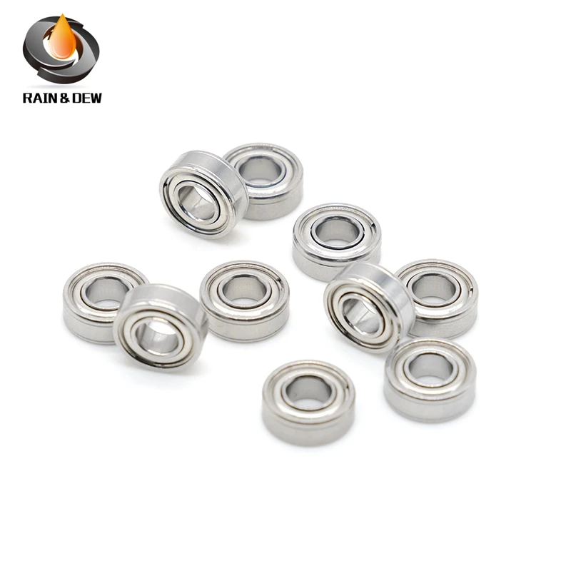 

10PCS MR74ZZ Bearing ABEC-7 4X7X2.5 mm Miniature MR74 - ZZ Z Ball Bearings L-740ZZ For Axial SCX10 II