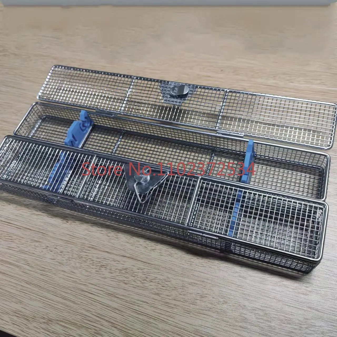 Stainless steel disinfection box Laparoscopic disinfection box Large disinfection box Hysteroscope disinfection box