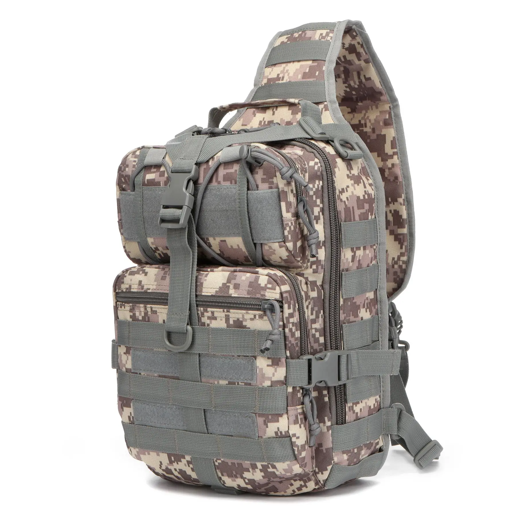 Taktischer Assault Pack Sling-Rucksack, wasserdicht, EDC-Rucksack, Tasche für Outdoor, Wandern, Camping, Jagd, Trekking, Reisen