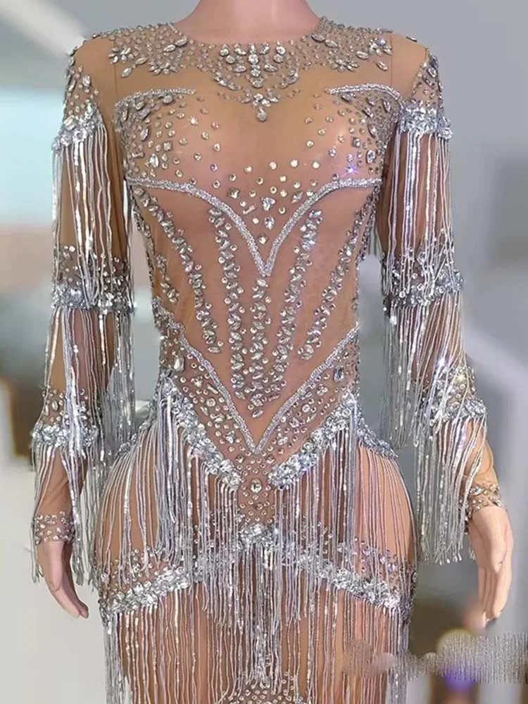 High Quality Hot Stamping Tassel Elastic Jumpsuit 2025 New Fashion Custom Women'S Clothing