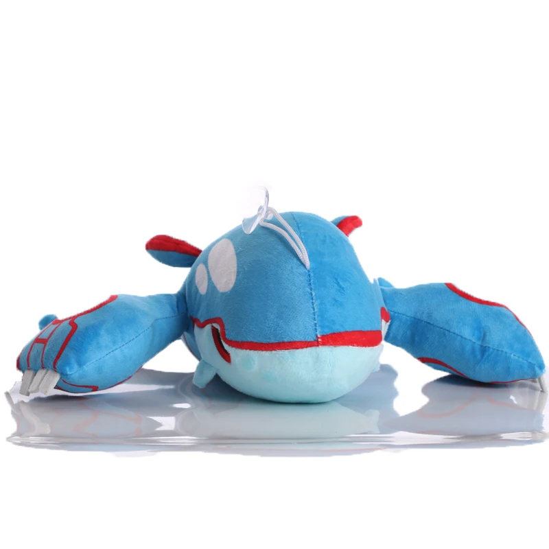 1pcs 26cm Kyogre Plush Toys Dolls kawaii Kyogre Pendant Clip Soft Stuffed Plush Doll  Gifts for Children Kids