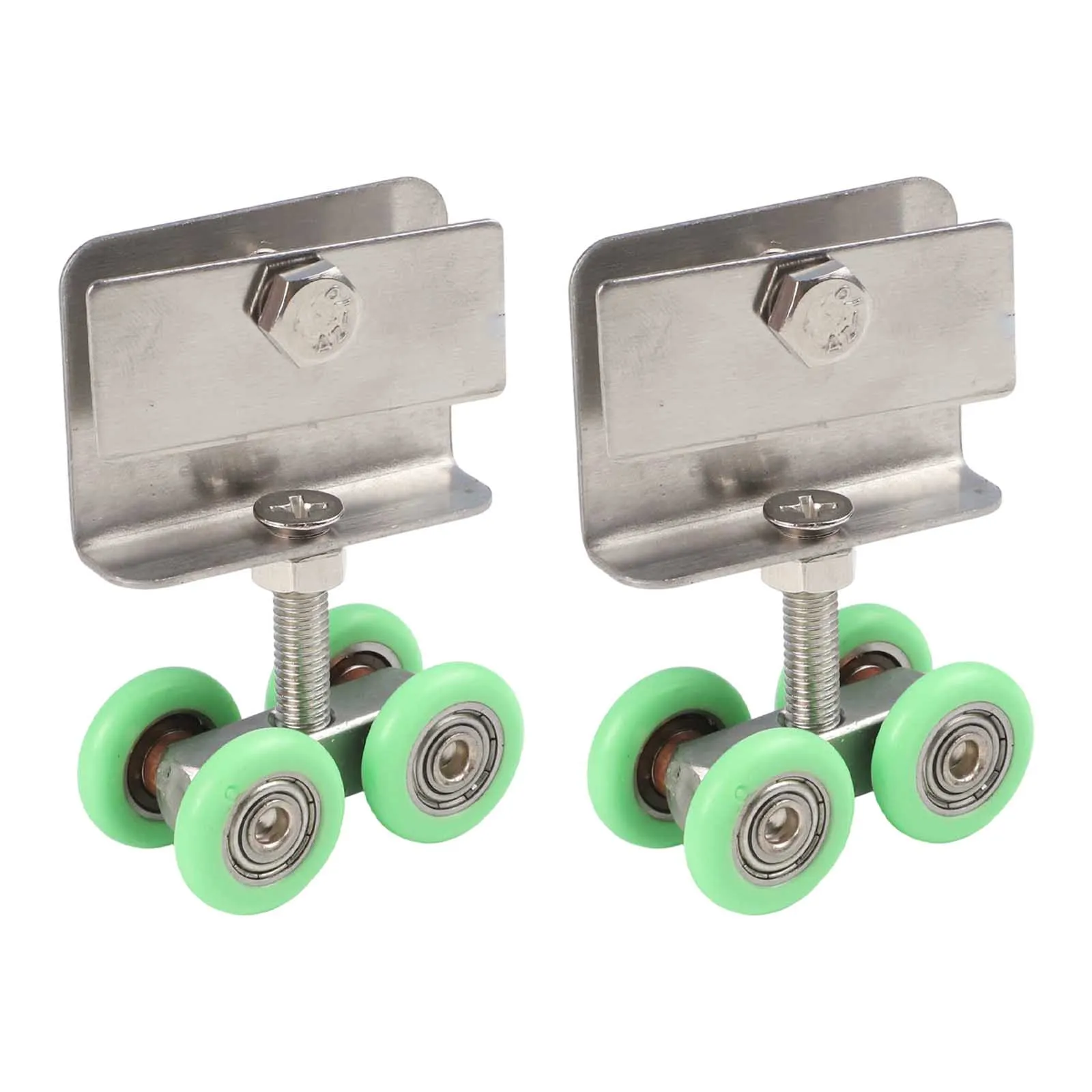 Nylon Wheel Castors Shower Door Roller Easy Installation Sliding Door Easy Installation Process Heavy Load Capacity