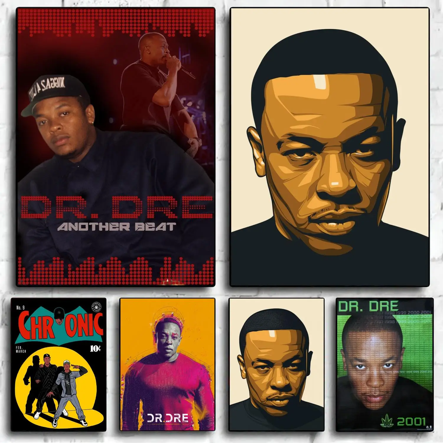 dr dre Decoration Art Poster Wall Art Personalized Gift Modern Family bedroom Decor Canvas Posters